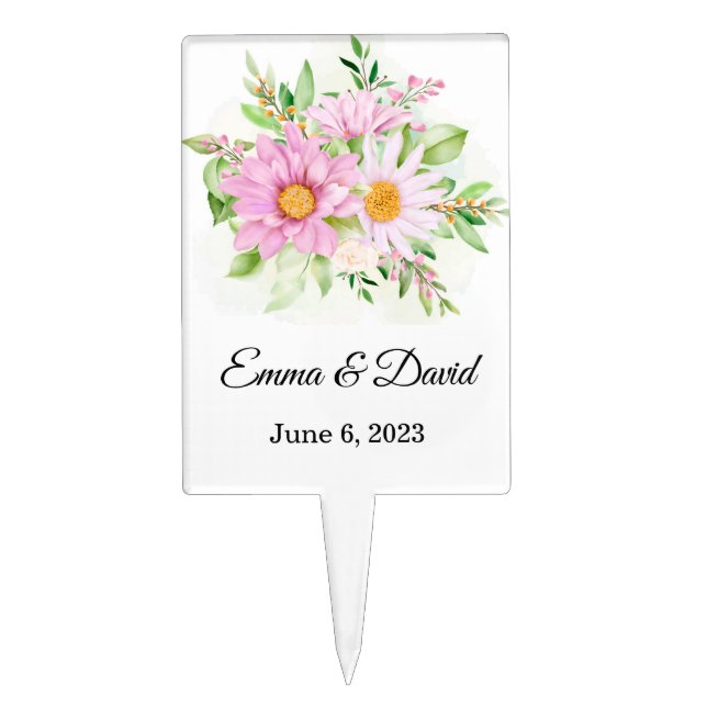 Wedding Cake Topper (Front)