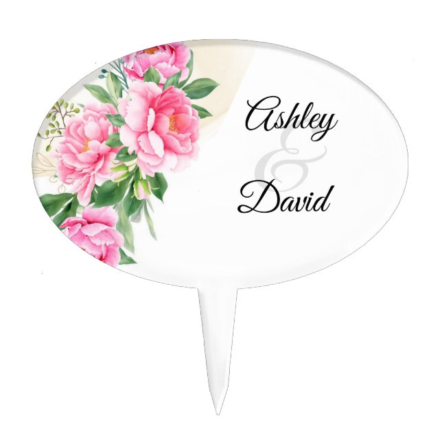 Wedding Cake Topper (Front)