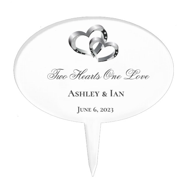 Wedding Cake Topper (Front)