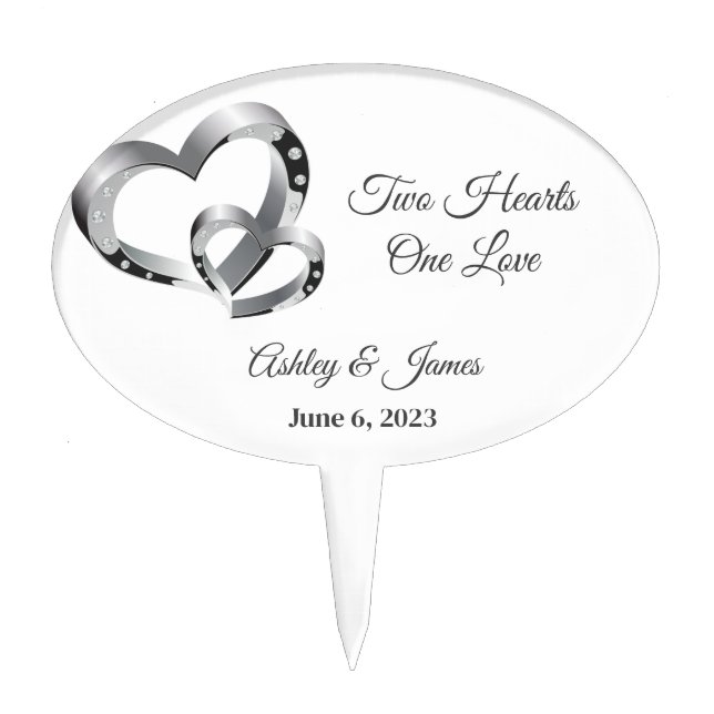 Wedding Cake Topper (Front)