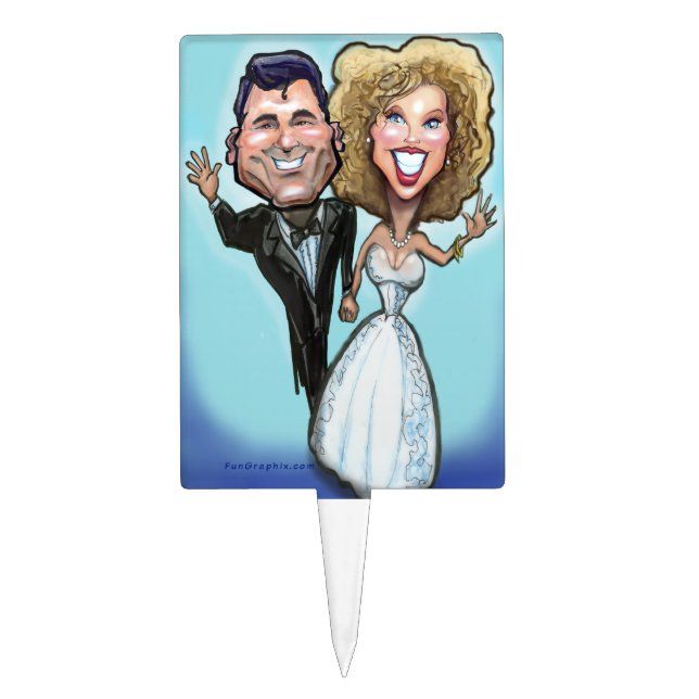 Wedding Cake Toppers (Front)