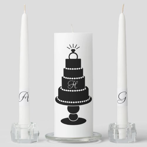 Wedding Cake Unity Candle