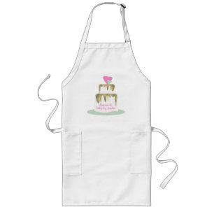 Wedding Cakes Bakery Business  Long Apron