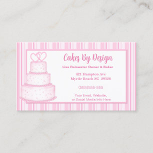 Wedding Cakes Business Card