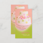 Wedding cakes pastry chef business card (Front/Back)