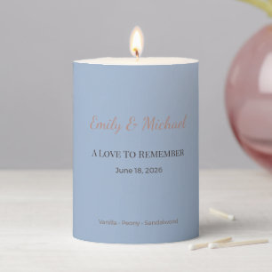 Wedding Candles Romantic Luxury Favors