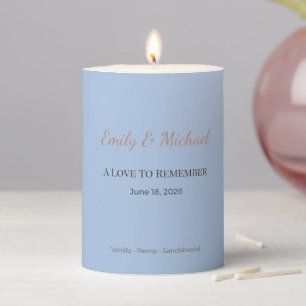 Wedding Candles Romantic Luxury Favors