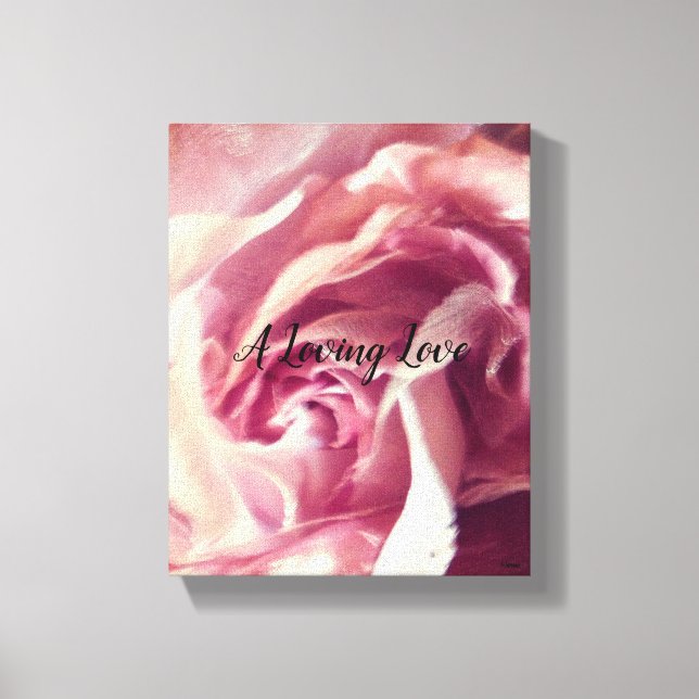 WEDDING CANVAS ROMANCE DESIGN STYLE  PRINT (Front)