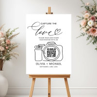 Wedding Capture The Love QR Code Photo Share