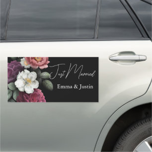 Wedding Car Magnet-Just Married          Magnet