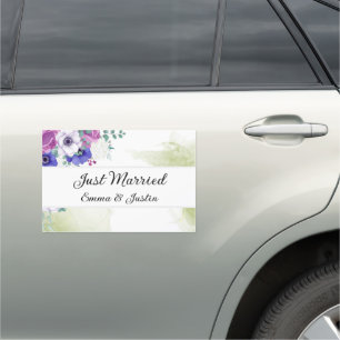 Wedding Car Magnet-Just Married      Magnet