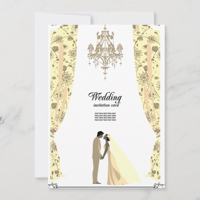 Wedding card  (Front)