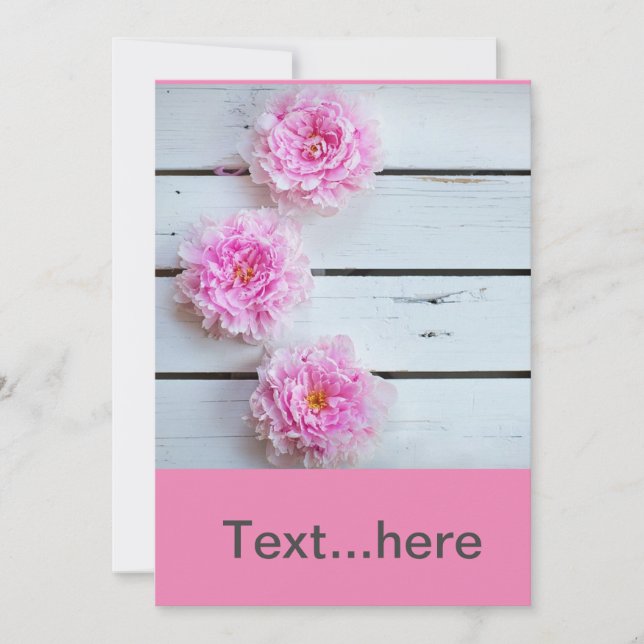 Wedding Card Instant Download Template (Front)