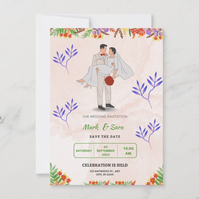 Wedding cards  (Front)