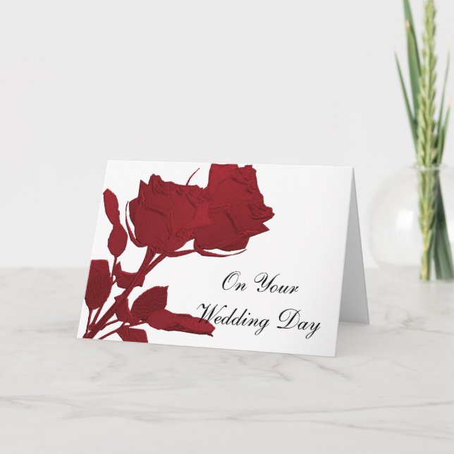 Wedding Cards For the Bride and Groom (Front)