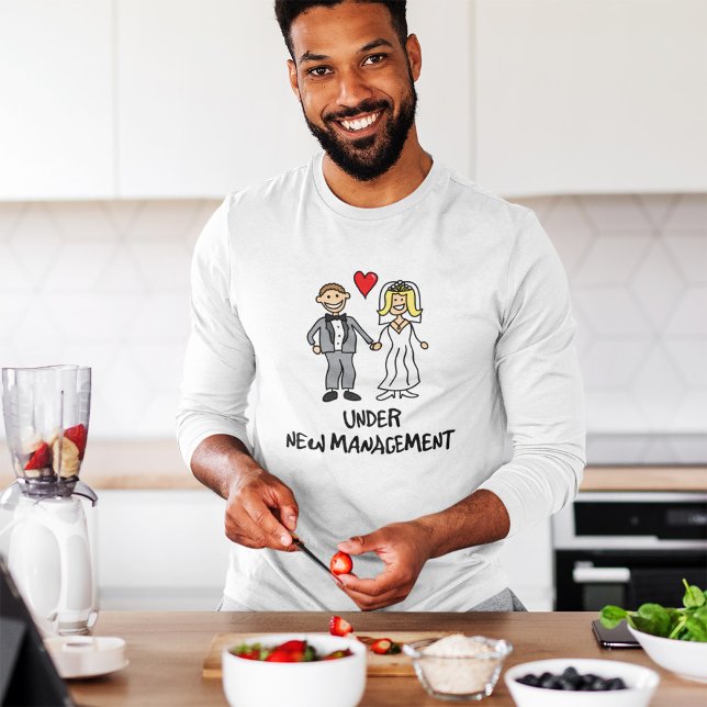Wedding Cartoon - Under New Management T-Shirt (Creator Uploaded)