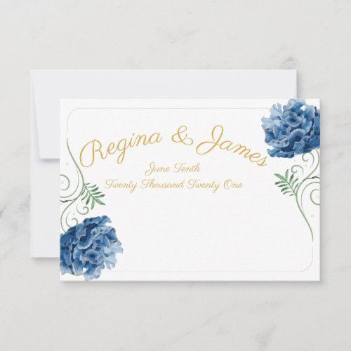 Wedding Cash Request RSVP Card