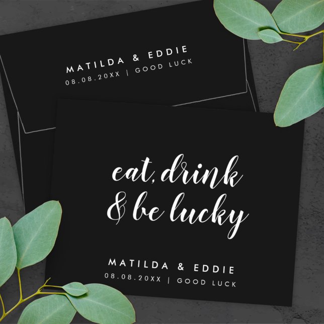 Wedding Casino | Poker Chips Lucky Ticket Favor Envelope (Creator Uploaded)