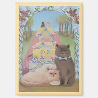 Wedding Cat Couple Personalize Initials 