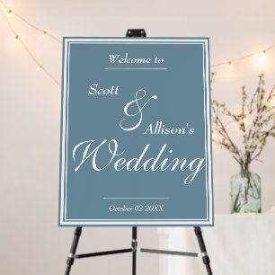 Wedding Ceremony Decor Entrance Sign