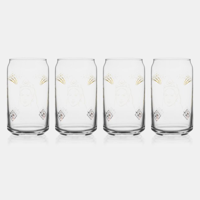 wedding ceremony style can glass (Right)