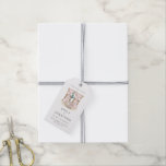 Wedding Chairs Boho Pink Save The Date Gift Tags<br><div class="desc">Boho rustic vibes to add to your Save The Date favors for that personal touch, with this romantic design of bohemian wedding chairs draped with pink organiza and simplistic typography. Easily personalise the text with your details. You can also change font styles and colors, as well as the background colors...</div>