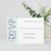 Wedding Champagne Toast RSVP (Standing Front)