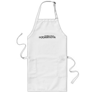 Wedding Chaos Coordinator - Funny Bride Long Apron