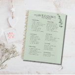 Wedding Checklist Planner<br><div class="desc">The Perfect planner with a front wedding checklist so the soon to be bride can be on the top of things and avoid the bridezilla syndrome! You can personalize each batch of the checklist or leave it as it is, but do not forget to personalise with your names and wedding...</div>