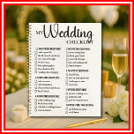 Wedding Checklist Planner<br><div class="desc">Wedding Checklist Planner | Elegant Personalized Bridal Planning Organizer Say “yes” to stress-free planning with our Wedding Checklist Planner | Elegant Personalized Bridal Planning Organizer — the ultimate companion to help you organize every detail of your dream day. With timeless typography, refined cover designs, and space for your name and...</div>