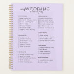 Wedding Checklist Planner<br><div class="desc">The Perfect planner with a front wedding checklist so the soon to be bride can be on the top of things and avoid the bridezilla syndrome! You can personalize each batch of the checklist or leave it as it is, but do not forget to personalise with your names and wedding...</div>