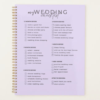 Wedding Checklist Planner