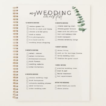 Wedding Checklist Planner by CreativeInviteCards at Zazzle
