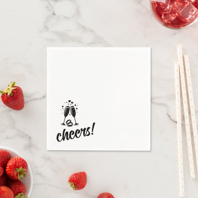 Wedding Cheers Napkins (Insitu)