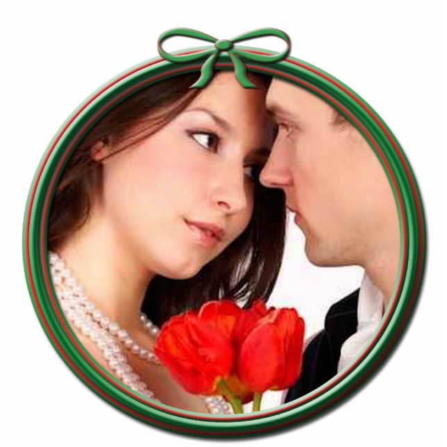 Wedding Christmas Ornament (Front)