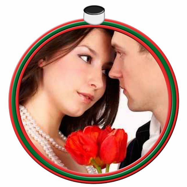 Wedding Christmas Ornament (Front)