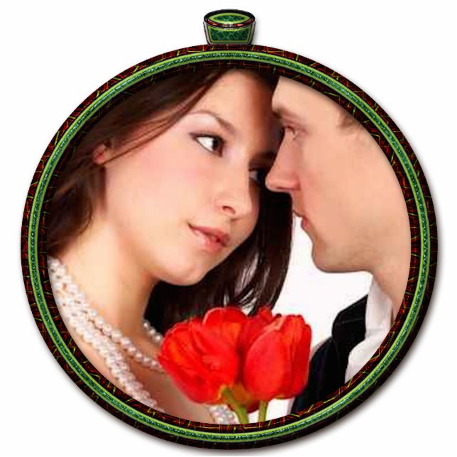 Wedding Christmas Ornament (Front)
