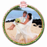 Wedding Christmas Ornament Our 1st Christmas<br><div class="desc">See more Christmas Designs by Sandra  


 








 


See more Christmas Designs by Sandra</div>