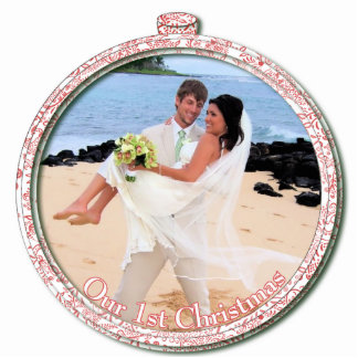 Wedding Christmas Ornament Our 1st Christmas