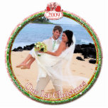 Wedding Christmas Ornament Our 1st Christmas<br><div class="desc">See more Christmas Designs by Sandra  


 








 


See more Christmas Designs by Sandra</div>