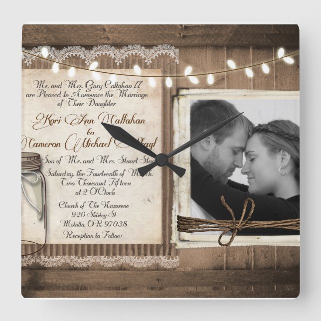 Wedding Clock (Front)