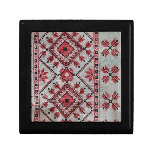 wedding coaster red and black motif gift box