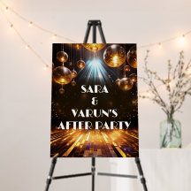 Wedding Cocktail Party Welcome sign & Indian signs