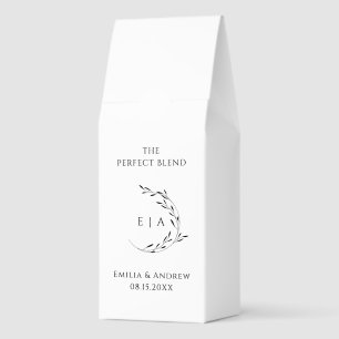 Wedding Coffee Favor   The Perfect Blend