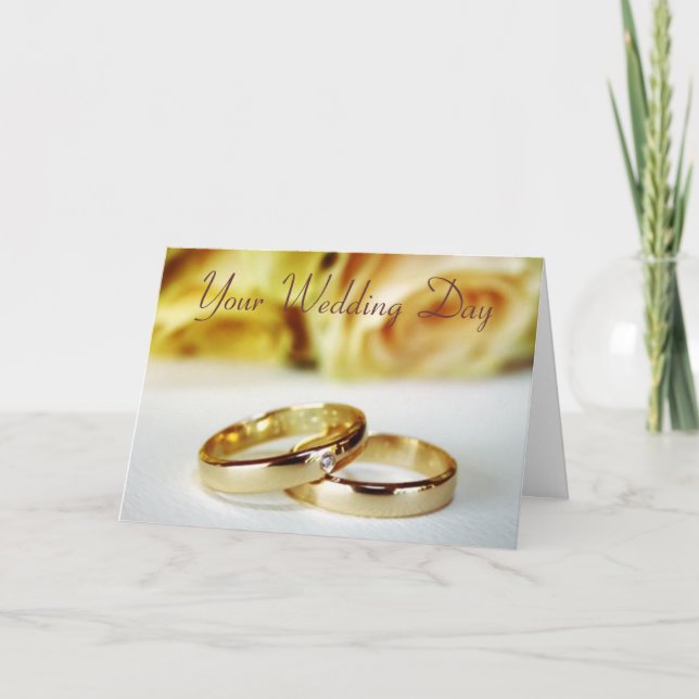 Wedding Congrats/Bride & Groom Card (Front)