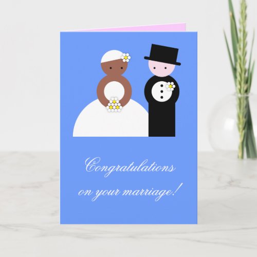 Wedding congrats card
