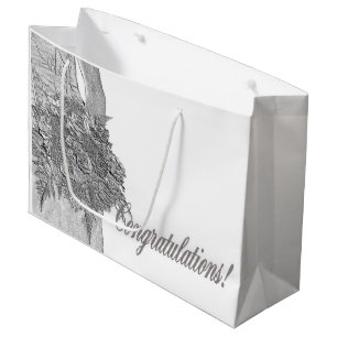 Wedding congrats gift bag