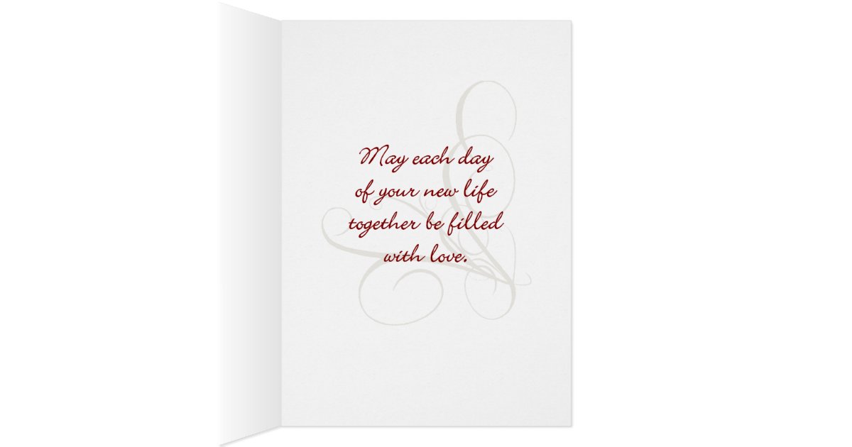 Wedding Congratulations Card | Zazzle.com