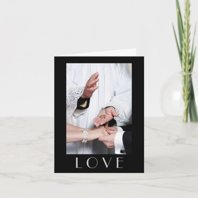 WEDDING CONGRATULATIONS Card (Front)