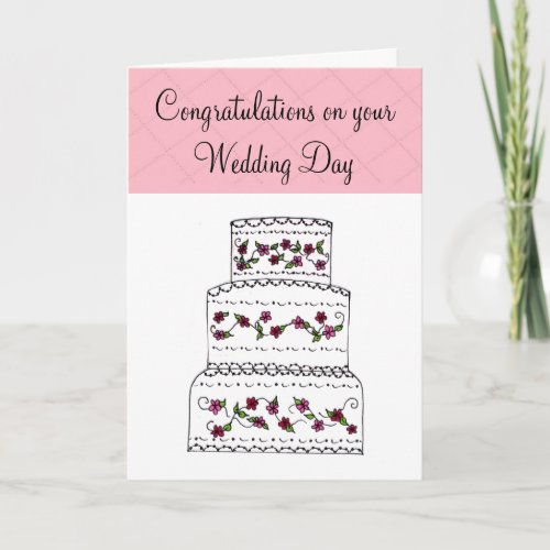 Wedding Congratulations Card